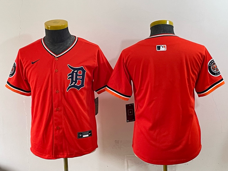 women Detroit Tigers blank orange Nike 2026 MLB Jersey 0605007